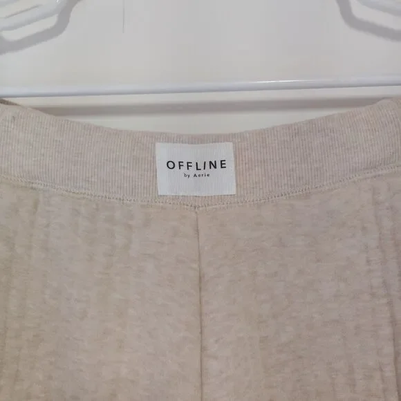 OFFLINE By Aerie Coffee Run Trouser Women's Size L - Picture 3 of 9